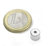 Δαχτυλίδι μαγνήτης Ø 8/2 mm, ύψος 6 mm